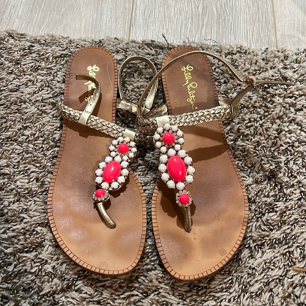EUC Lilly Pulitzer sandals